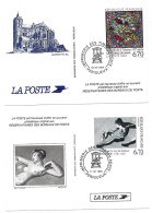 (Timbres). Imprimerie Des Timbres Poste Perigueux 1.1.2001 & 3.12.1999 &  4.12.19998 & 5.12.1997 & 13.12.1996 & 11.12.95 - Lots Et Collections : Entiers Et PAP