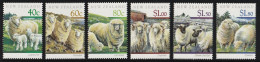 1991 New Zealand Sheep Breeds Set (** / MNH / UMM) - Boerderij