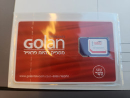 ISRAEL-GOLAN TELECOM-(B)-(SIM-KOSHER)-(899720080091108776796)-(6)-mint Sim Card - Israel