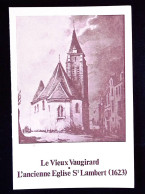 Cp 4 Pages, 75, Paris, Le Vieux Vaugirard, L'ancienne église St Lambert, 1623, Vierge - Kirchen