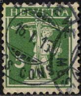 Suisse Poste Obl Yv: 136 Mi:113III Walter Tell (TB Cachet à Date) 16.I.15 - Used Stamps