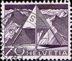 Suisse Poste Obl Yv: 492 Mi:540 Signal De Triangulation (TB Cachet Rond) - Gebraucht