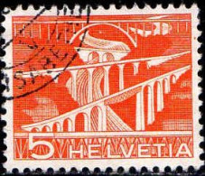Suisse Poste Obl Yv: 482 Mi:530 Pont De Sitter Sankt Gallen (Beau Cachet Rond) - Gebruikt