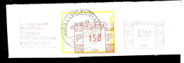 Suisse Distrib Obl Yv:24 Cor De Poste P Et Croix Suisse (TB Cachet Rond) Sur Fragment - Automatenzegels
