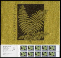 Suisse Carnet N** Yv:C1441  Pro Juventute 1993 Jougère - Postzegelboekjes