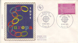 (Timbres). France FDC 1er Jour. Europa X 4 - 1960-1969