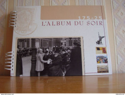 Album Chromos Images Vignettes Cartes Postales  Le Soir 175 Ans De Vie National - Sammelbilderalben & Katalogue