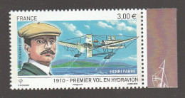 FRANCE PA 73 - PREMIER VOL EN HYDRAVION H. FABRE - 2010 - NEUF** - BDF ILLUSTRE - 1960-.... Ungebraucht