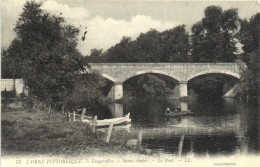 L'ORNE PITTORESQUE  Feugerilles Sainr Andrée Le Pont Animée Barque - Sonstige & Ohne Zuordnung