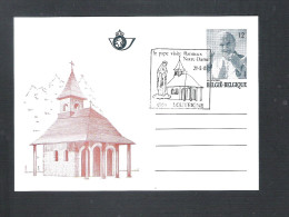 BRIEFKAART LE PAPE VISITE BANNEUX NOTRE-DAME   1985   (748) - Illustrated Postcards (1971-2014) [BK]