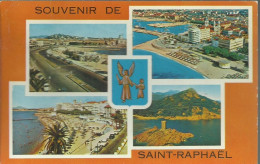 Souvenir De St-Raphaël - Multivues - Tampon De La Colonie De Vacances Villa "Soleil" Av. Maréchal Lyautey St Raph. - (P) - Saint-Raphaël