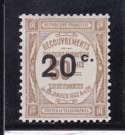 Yvert 49 * Cote 40.00 - 1859-1959 Postfris