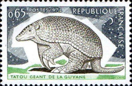 France Poste N** Yv:1819/1820 Protection De La Nature Tatou & Aigrette Garzette - Unused Stamps