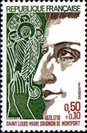 France Poste N** Yv:1784/1785 Célébrités Grignon De Monfort & Poulenc - Unused Stamps