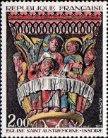 France Poste N** Yv:1741/1743 Œuvres D'art Eglise St Austremoine Au Moutier D'Ahun - Unused Stamps