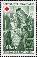 France Poste N** Yv:1661/1662 Croix-Rouge Chapelle De Dissay - Neufs