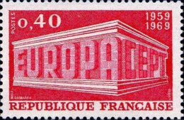 France Poste N** Yv:1598/1599 Europa Cept Temple - Ongebruikt