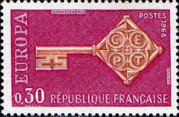 France Poste N** Yv:1556/1557 Europa Cept Clés - Unused Stamps