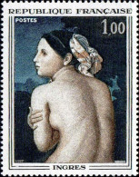 France Poste N** Yv:1530/1531 Œuvres D'art Ingres & Eglise Ste Madeleine Troyes Vitrail - Unused Stamps