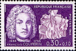 France Poste N** Yv:1550/1553 Célébrités De Couperin à Claudel - Unused Stamps