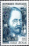 France Poste N** Yv:1511/1514 Célébrités De Zola à Camus - Unused Stamps
