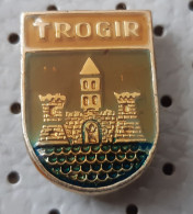 TROGIR  Coat Of Arms Croatia Pin - Steden