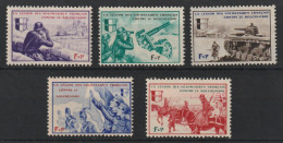 Guerre LVF N° 6 à 10 -  Neufs ** - MNH - Cote 25,00 € - War Stamps
