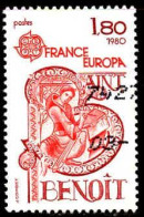France Poste Obl Yv:2086 Mi:2203 Europa Cept Saint Benoît (Obl.mécanique) - Oblitérés