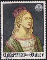 France Poste Obl Yv:2090 Mi:2209 Albert Dürer (Autoportrait) (cachet Rond) - Used Stamps