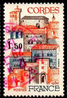 France Poste Obl Yv:2081 Mi:2201 Cordes (TB Cachet Rond) Cachet Rouge - Used Stamps