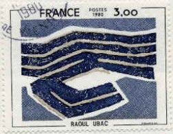 France Poste Obl Yv:2075 Mi:2193 Raoul Ubac Vene (Beau Cachet Rond) - Gebraucht