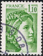 France Poste Obl Yv:2058 Mi:2171A Sabine De David (Beau Cachet Rond) - Gebraucht