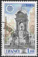 France Poste Obl Yv:2008 Mi:2098 Europa Paris Fontaine Des Innocents (Beau Cachet Rond) - Used Stamps