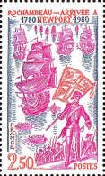 France Poste N** Yv:2094 Mi:2214 Rochambeau Arrivée à Newport - Unused Stamps