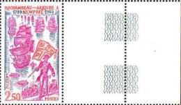 France Poste N** Yv:2094 Mi:2214 Rochambeau Arrivée à Newport (Bord De Feuille) - Unused Stamps