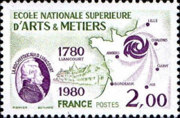 France Poste N** Yv:2087 Mi:2205 François XII De La Rochefoucauld Liancourt - Unused Stamps