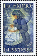 France Poste N** Yv:2079 Mi:2199 La Broderie - Unused Stamps