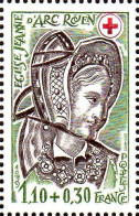 France Poste N** Yv:2070 Mi:2183A Eglise Jeanne D'Arc Rouen Vitrail - Unused Stamps