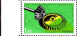 France Poste N** Yv:2066 Mi:2179 Ecole Centrale Des Arts & Manufactures Bord De Feuille - Unused Stamps