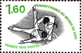 France Poste N** Yv:2069 Mi:2182 Championnats Du Monde De Judo - Nuevos
