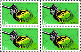 France Poste N** Yv:2066 Mi:2179 Ecole Centrale Des Arts & Manufactures (Bloc De 4) - Unused Stamps