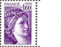 France Poste N** Yv:2060 Mi:2173A Sabine De David (Bord De Feuille) - Unused Stamps