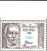 France Poste N** Yv:2052 Mi:2159 Félix Guyon Urologue Bord De Feuille - Unused Stamps