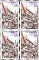 France Poste N** Yv:2041 Mi:2161 Auray (Bloc De 4) - Unused Stamps