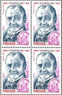 France Poste N** Yv:2032 Mi:2160 Georges Courteline Ecrivain (Bloc De 4) - Unused Stamps