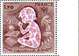 France Poste N** Yv:2028 Mi:2133 Année Internationale De L'enfant Bord De Feuille - Ongebruikt