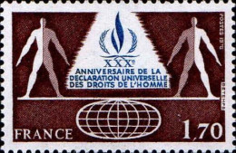 France Poste N** Yv:2027 Mi:2132 Décl.Univer.des Droits De L'Homme - Unused Stamps