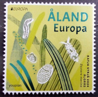 Aland Islands 2024, Europa - Underwater Flora And Fauna, MNH Unusual Single Stamp - Aland