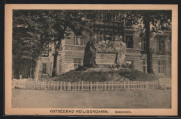 AK Heiligendamm, Gedenkstein  - Heiligendamm