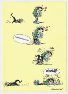 CPSM / CPM 10.5 X 15 Illustrateur / Dessinateur FRANQUIN Gaston LAGAFFE  Chat   * - Stripverhalen